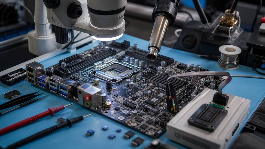 Anakart BIOS IO programlama servis işlemi