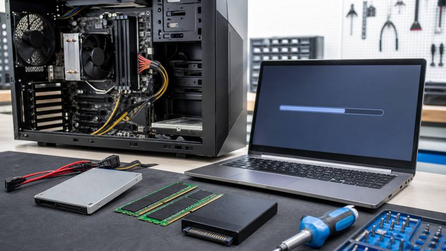 SSD RAM Windows performans yükseltme işlemi