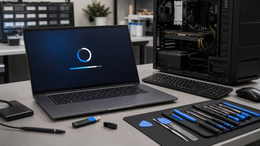 Windows kurulumu ve yazılım desteği